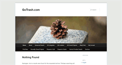Desktop Screenshot of gotrash.com
